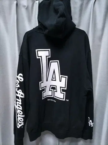 뉴에라 다저스 후드티 풀오버 블랙