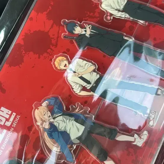 체인소맨 서울 전시회 아크릴 스탠드 세트