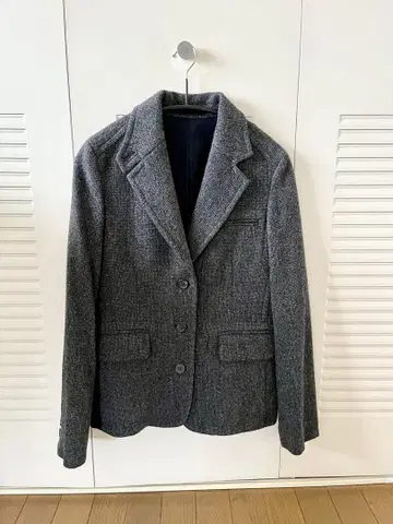 MARGARET HOWELL 트위드 테일러드 자켓