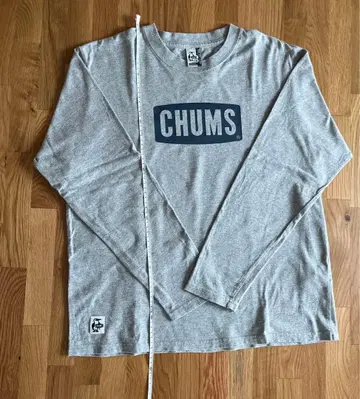 CHUMS 그레이 긴팔 티셔츠 L 사이즈