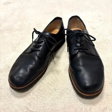 KOTOKA 코토카 아시나리 더비 타츠노 왁스 가죽 로퍼 블랙