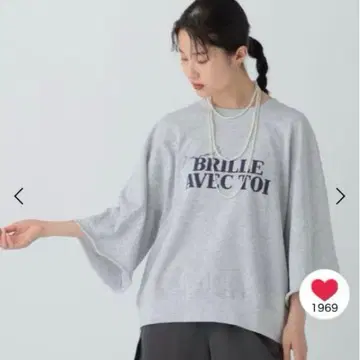 LEPSIM 미니 쭈리 6부 소매 프린트