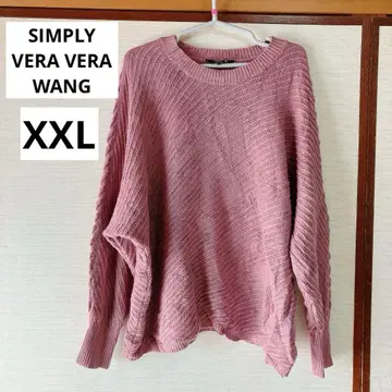 새상품급 SIMPLY VERA VERA WANG 스웨터 [XXL] 핑크