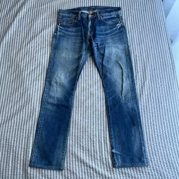 DENIME 스키니 데님 W32 라이트 블루