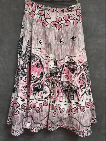 그레이스 컨티넨탈 코튼 롱 스커트