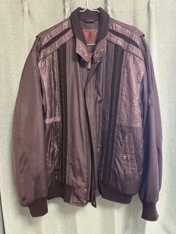 블랙 봄버 자켓