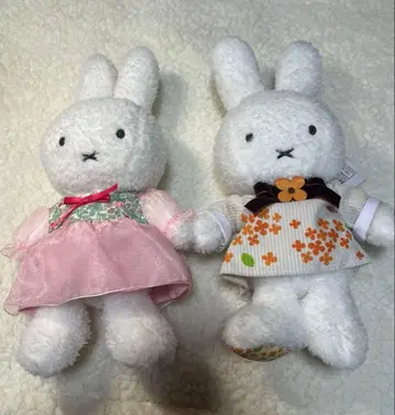 플라워 미피 한정품 완판템 2체 세트