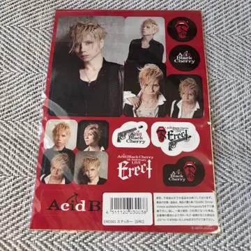 Acid Black Cherry 스티커 Erect ABC 씰 새상품
