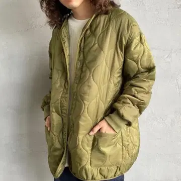 MILITARY 밀리터리 별주 M-65 퀼팅 라이너 자켓