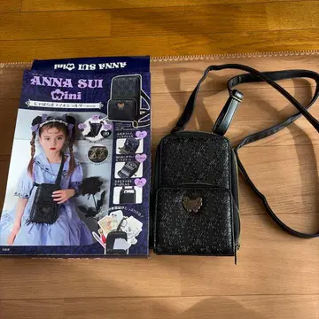 ANNA SUI Mini 블랙 숄더백