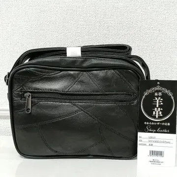 가죽 숄더백 라무 양가죽 천연 가죽 남성용 신사 여성용 lg01