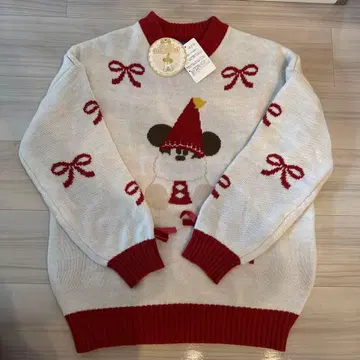 [택 포함] 디즈니 크리스마스 릴린린 니트 스웨터 2025