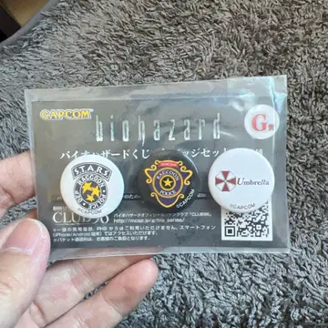 CAPCOM 바이오하자드 핀 배지 세트 S.T.A.R.S