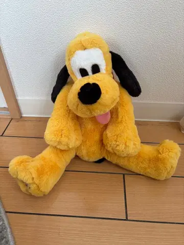 플루토 플러피 플러시 봉제 인형 디즈니 리조트