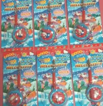 스노우보드 키티 모바일 클리너 스트랩 6개 2003 초레어