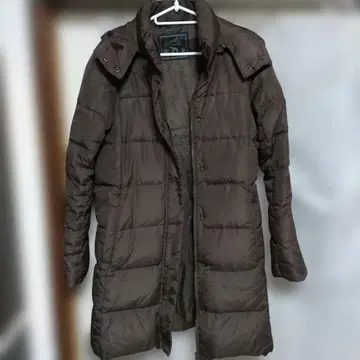 zootie 브라운 롱 다운 자켓