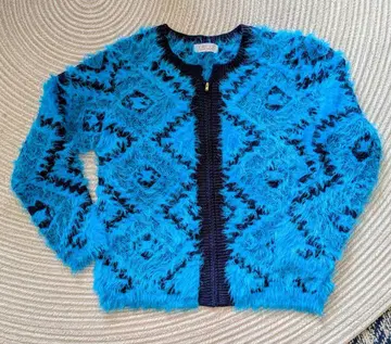 SUPER LADY 퍼 소재 가디건