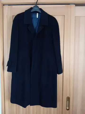 새상품급.다크 네이비 캐시미어 100%