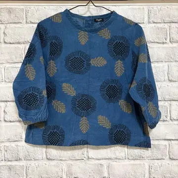 Marble Sud 자수 오부 소매 상의