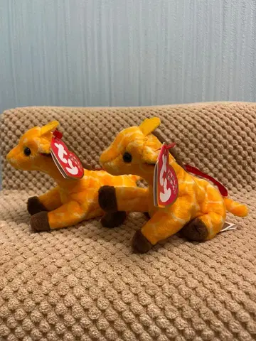 ty 비니 베이비 기린 봉제 인형 컬렉션