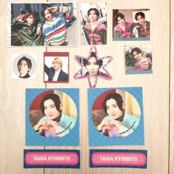 SixTONES 쿄모토 타이가 특전 스티커 묶음 판매