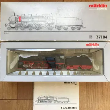 메르클린 HO 37184 증기기관차 디지털 사운드 장비 가동품 박스 포함