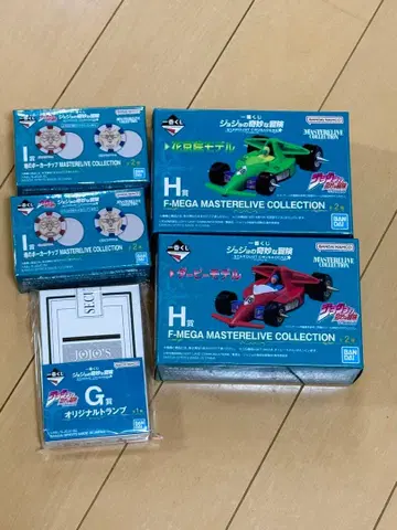 제일복권 죠죠의 기묘한 모험 G상 H상 I상 5종 세트