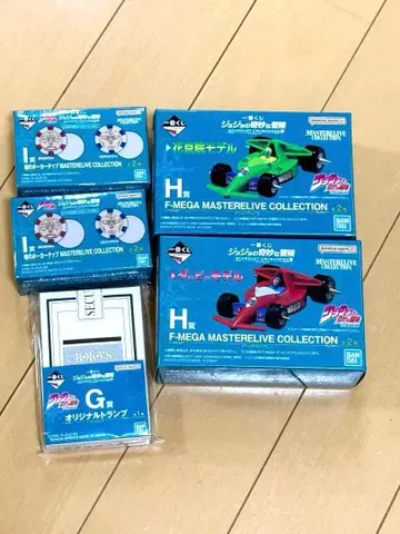 제일복권 죠죠의 기묘한 모험 G상 H상 I상 5종 세트