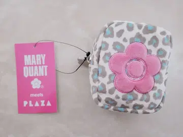 마리콴트 카라비너 부착 파우치 레오파드