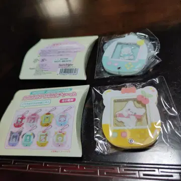 산리오 아크릴 키링 2종 세트 하나마루 유령 포차코