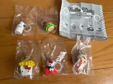 헬로키티 가챠 아메리칸 디자인 메지루시 액세서리 5종 세트