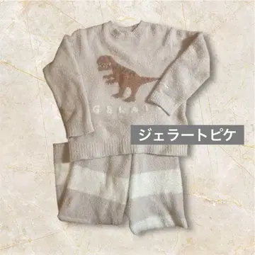 [ gelato pique 젤라또피케 ] 다이너소어 상하의 세트 룸웨어