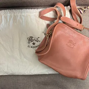 IL BISONTE 핑크 숄더백