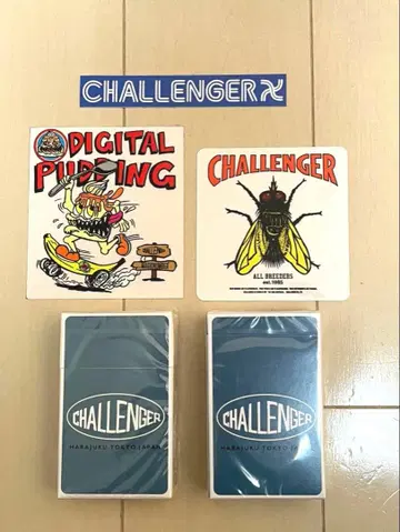 CHALLENGER 키링, 반다나?, 스티커 SET