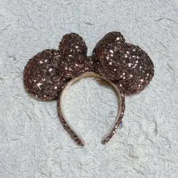 디즈니 머리띠 로즈 골드