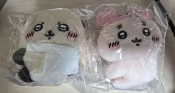 치이카와 (먼작귀) 클립 봉제 인형 2 랏코 헌책방 (카니짱) 세트