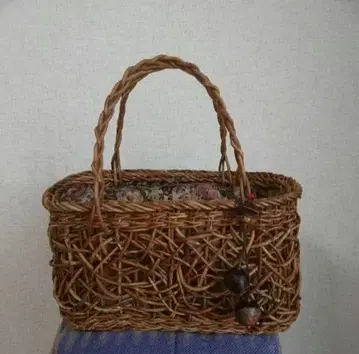 아케비 바스켓백 핸드메이드