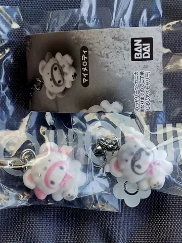 산리오 포근포근 스노우 마커 액세서리 가챠 마이멜로디 쿠로미