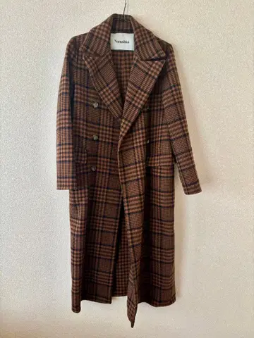 [ 새상품급 ] NANUSHKA 울 체스터 코트