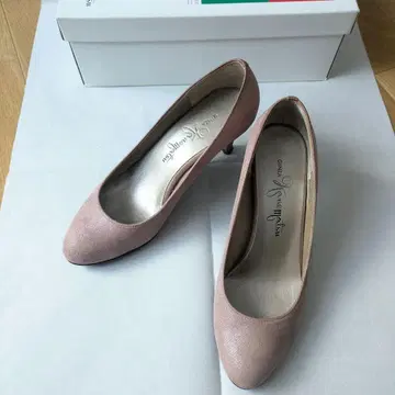 핑크 스웨이드풍 플레인