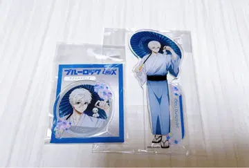 블루 록 아크릴 스탠드 나기 세이시로 오사마루 크랙스 아크릴 클립