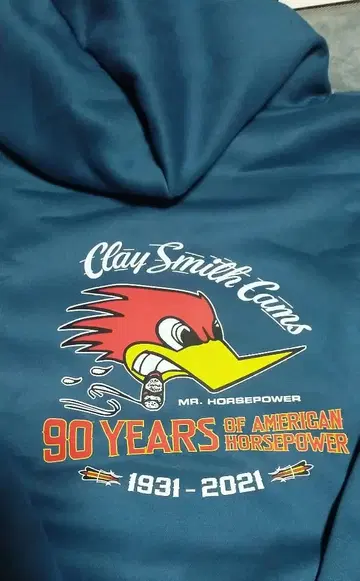 클레이 스미스 후드티 다크 블루