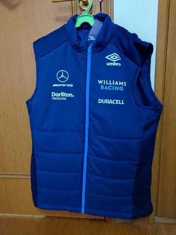 윌리엄스 2022 F1 지급품 바디 워머 새상품