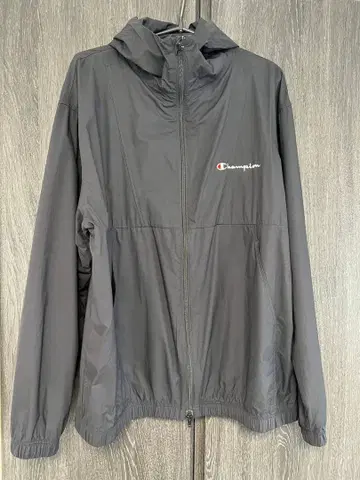 champion 나일론 자켓 인기 블랙 후드티 얇은 소재 이너