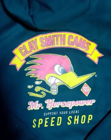 클레이 스미스 캠스 미스터 호스파워 후드티