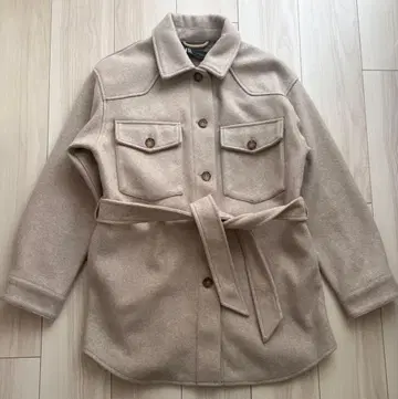 ZARA 오버 사이즈 셔츠 자켓 아우터 코트