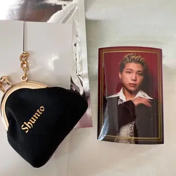 BE:FIRST 슌토 키링과 사진 스티커 세트