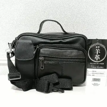 가죽 숄더백 라무 가죽 양가죽 천연 가죽 남성용 신사 여성용 sg04