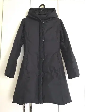 유니클로 UNIQLO 논스티치 다운 코트 블랙 M