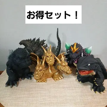 [덤 포함] 진좌수 고질라 가메라 스페이스 고질라 킹 기드라